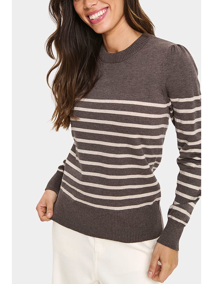 Sveter SAINT TROPEZ Braun 7548509 Pullover in Braun - 3