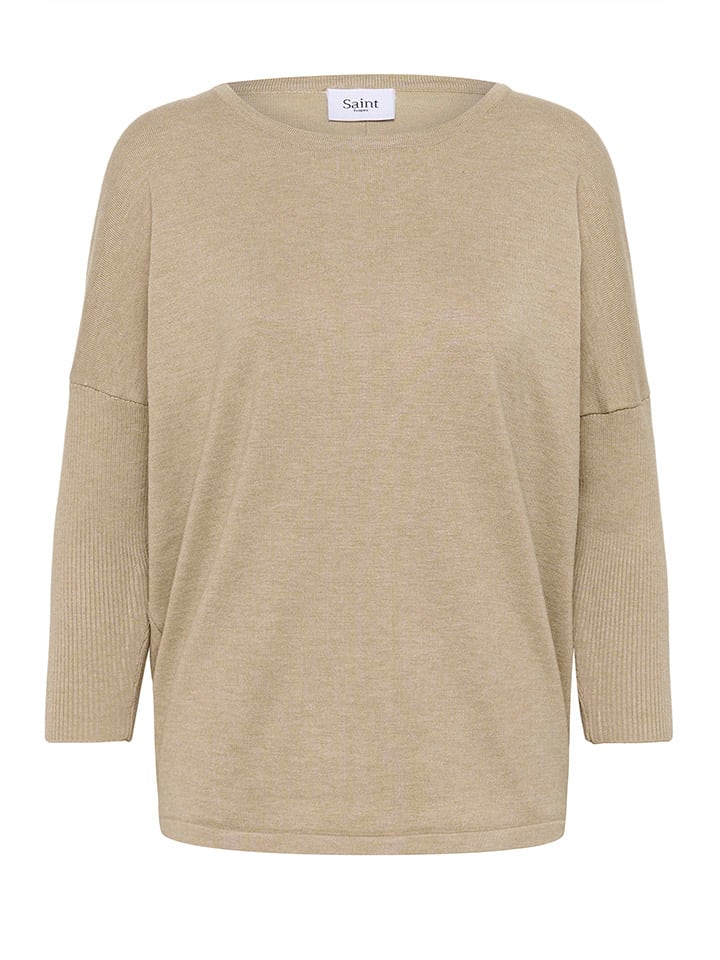 Sveter SAINT TROPEZ Beige 901572 Pullover in Beige - 5