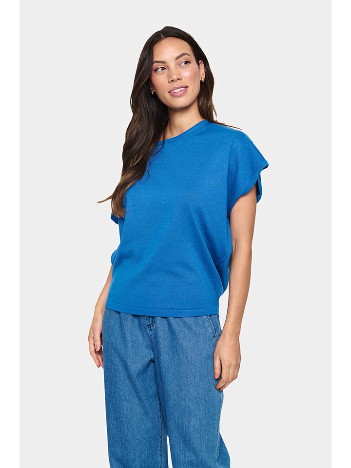 SAINT TROPEZ Blau 4162304 Bluse in Blau - 2