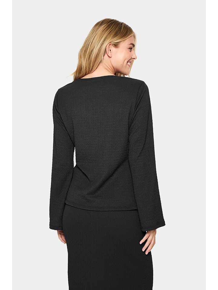 SAINT TROPEZ Schwarz 6643112 Bluse in Schwarz - 3