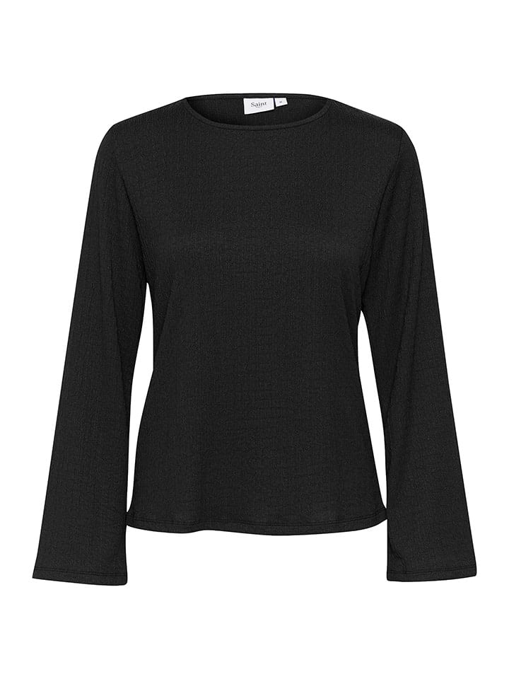 SAINT TROPEZ Schwarz 6643112 Bluse in Schwarz - 5