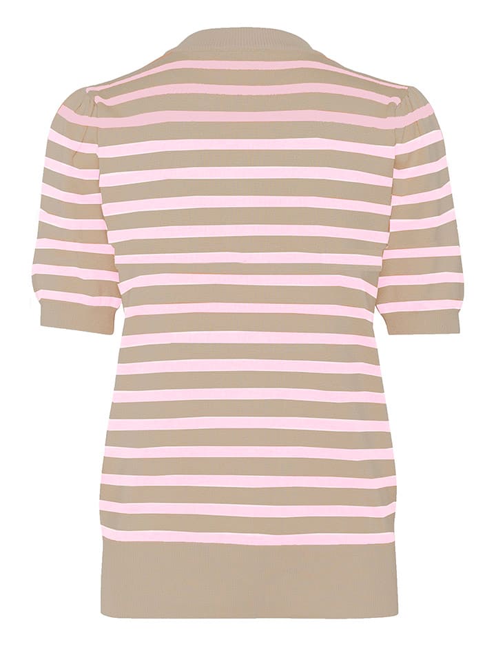 SAINT TROPEZ Beige 7967838 Strickshirt in Beige - 6