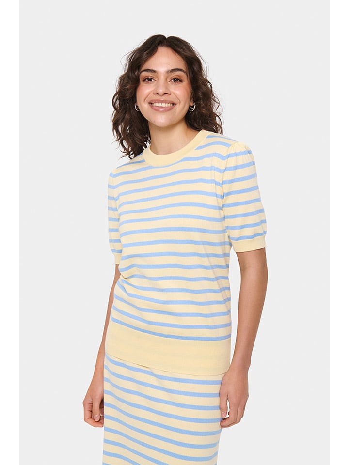 Tričko SAINT TROPEZ Gelb 2979685 Strickshirt in Gelb - 2