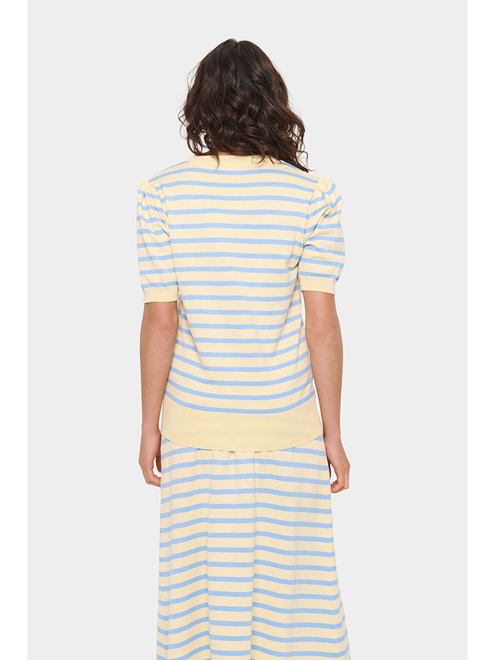 Tričko SAINT TROPEZ Gelb 2979685 Strickshirt in Gelb - 3