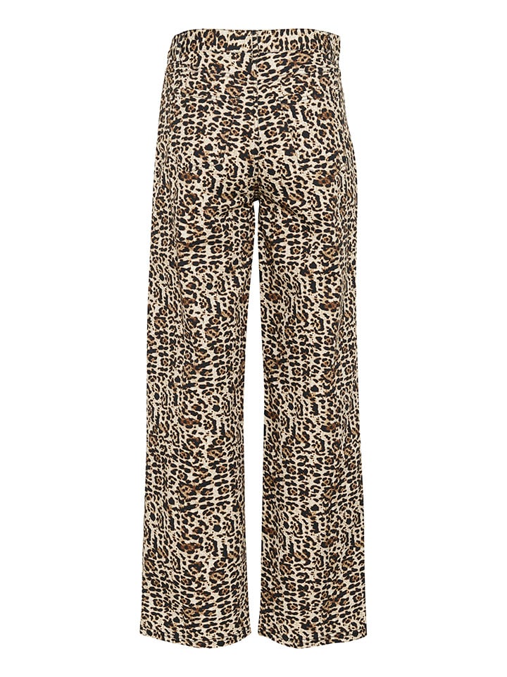 Nohavice SAINT TROPEZ Beige/ Schwarz 6287666 Hose in Beige/ Schwarz - 6