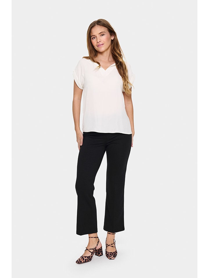 SAINT TROPEZ Creme 7811818 Bluse in Creme - 1