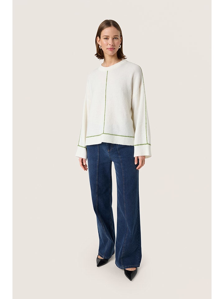 Sveter Soaked in Luxury Creme 7667918 Pullover in Creme - 1