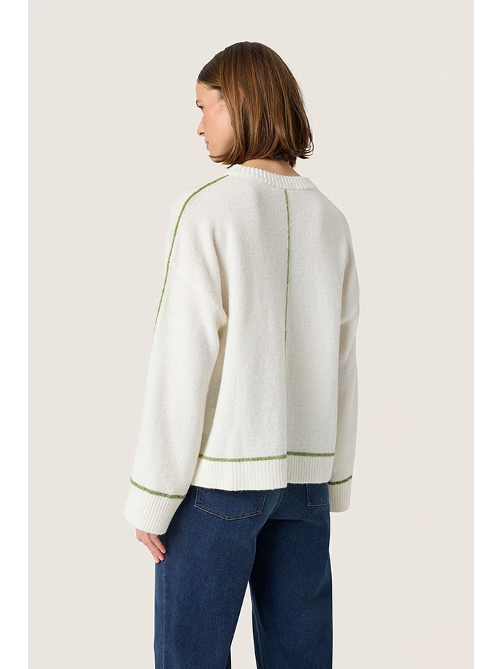 Sveter Soaked in Luxury Creme 7667918 Pullover in Creme - 3