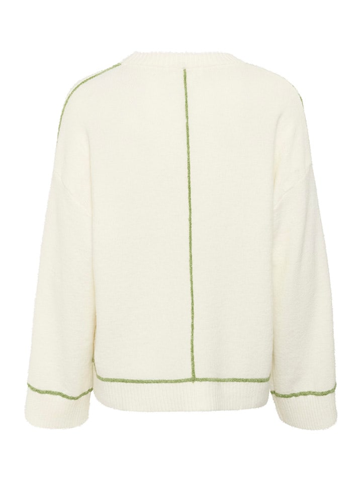 Sveter Soaked in Luxury Creme 7667918 Pullover in Creme - 6
