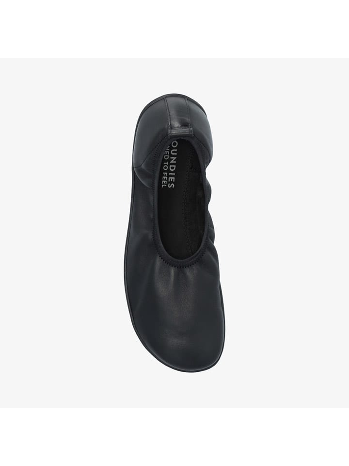 Groundies Schwarz 1448290 Leder-Barfußschuhe "Ballet 2.0" in Schwarz - 4