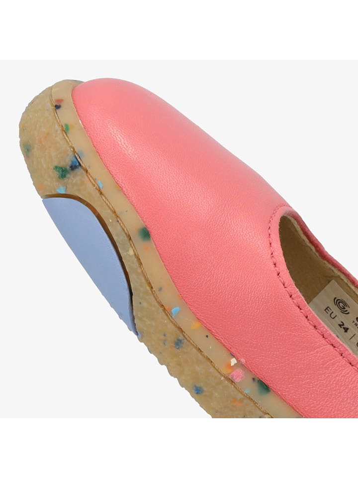 Tenisky Groundies Pink 7275835 Leder-Barfußschuhe "Stella" in Pink - 3