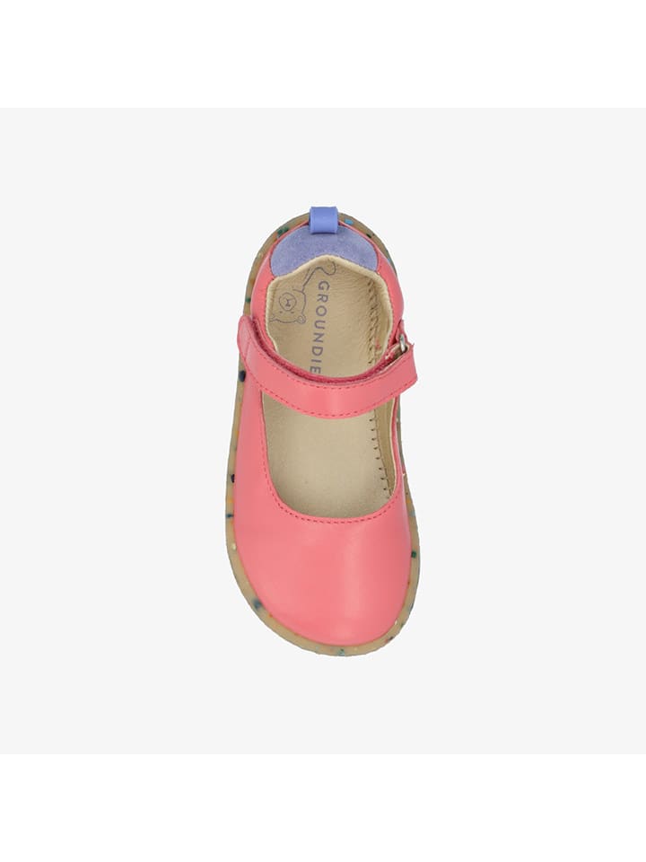 Tenisky Groundies Pink 7275835 Leder-Barfußschuhe "Stella" in Pink - 4