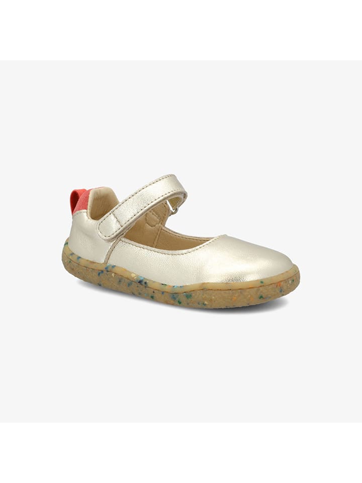 Tenisky Groundies Gold 4512138 Leder-Barfußschuhe "Stella" in Gold - 5