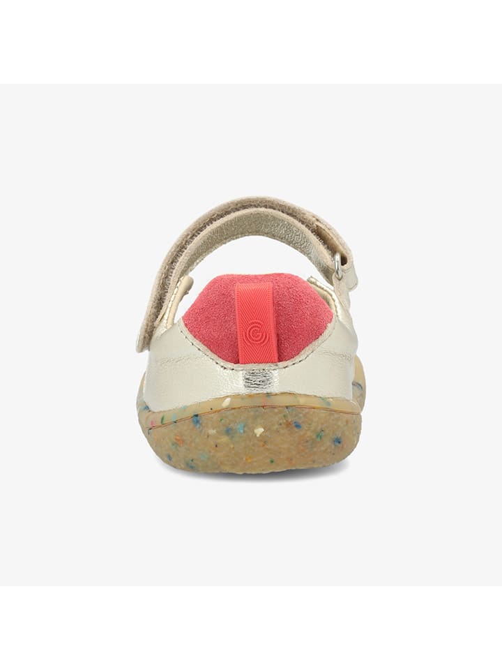Tenisky Groundies Gold 4512138 Leder-Barfußschuhe "Stella" in Gold - 6