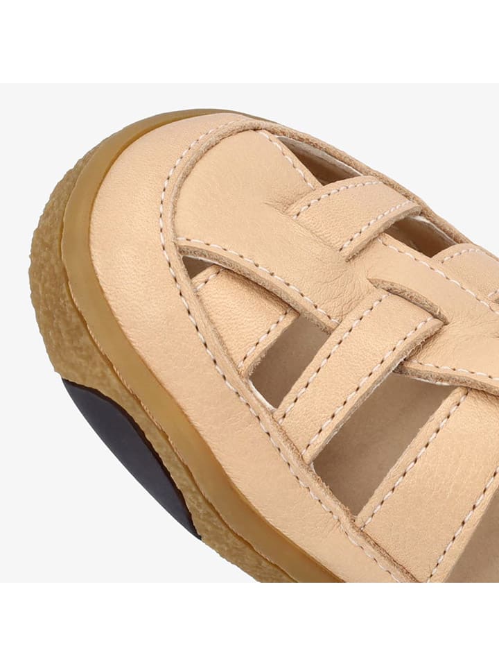 Tenisky Groundies Beige 5606200 Leder-Barfußschuhe "Noto" in Beige - 3