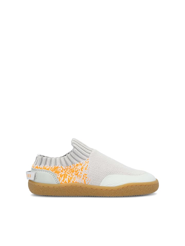 Tenisky Groundies Grau/ Weiß 9779273 Barfußschuhe "Nara" in Grau/ Weiß - 1