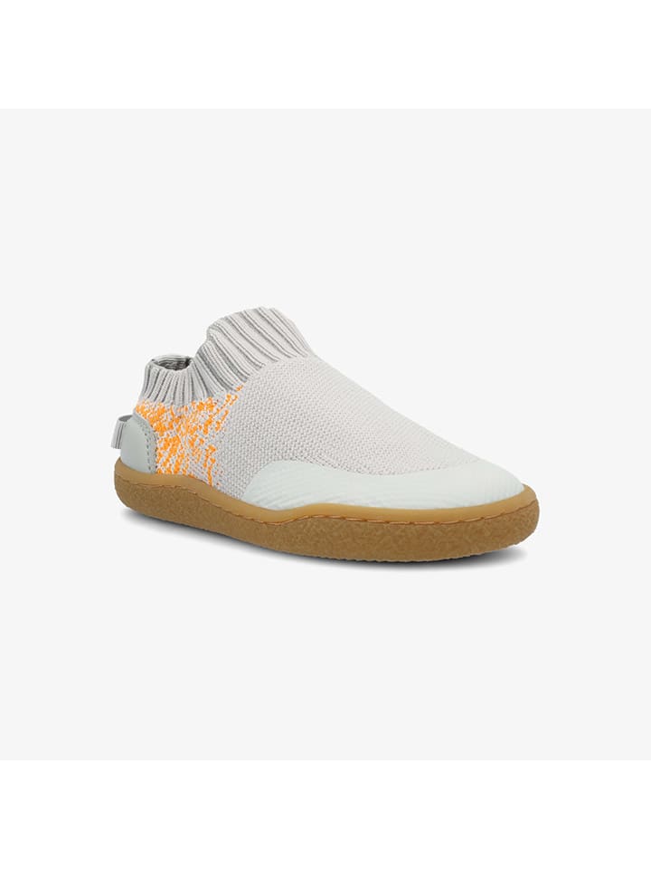 Tenisky Groundies Grau/ Weiß 9779273 Barfußschuhe "Nara" in Grau/ Weiß - 5