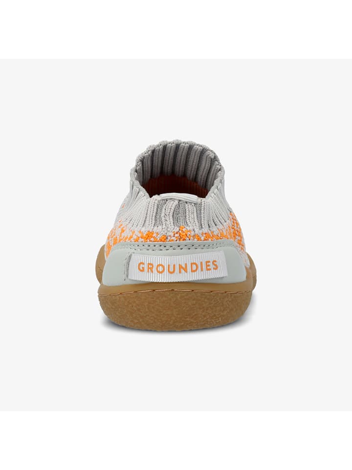 Tenisky Groundies Grau/ Weiß 9779273 Barfußschuhe "Nara" in Grau/ Weiß - 6