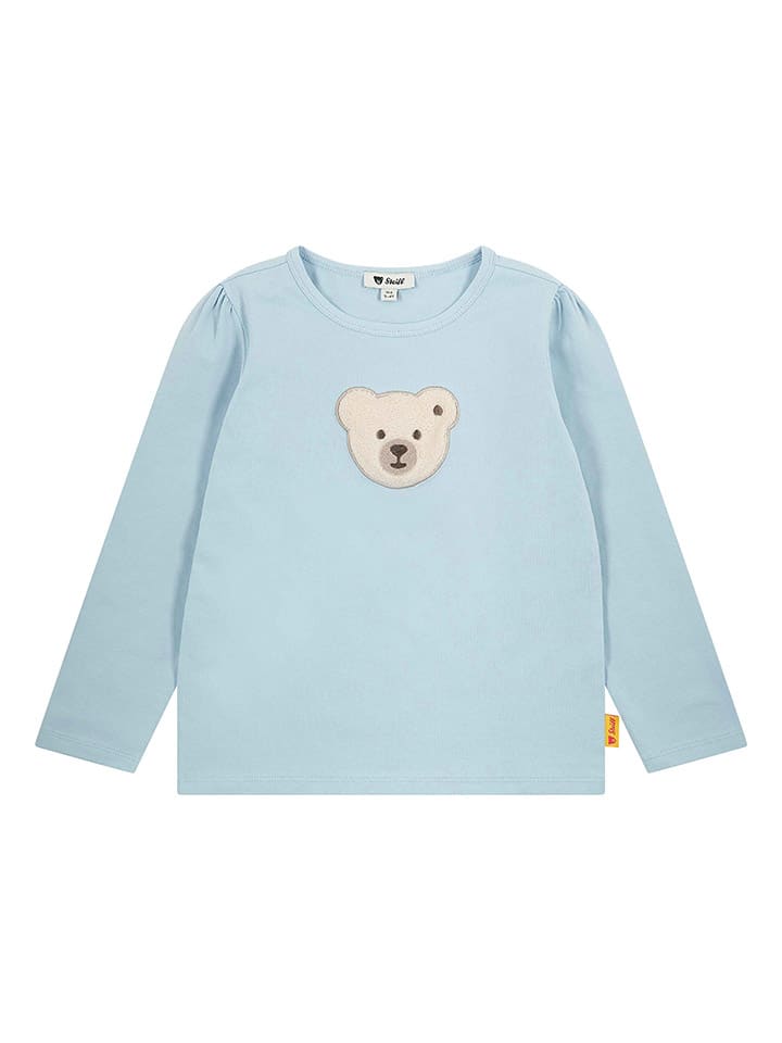 Tričko Steiff Hellblau 629717 Longsleeve in Hellblau - 1