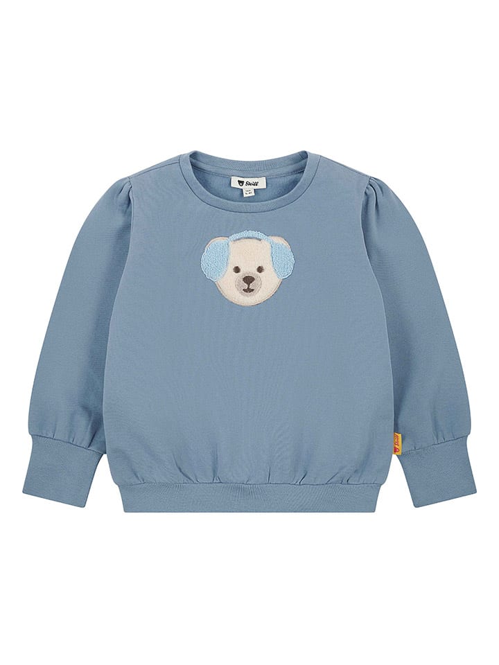 Detská mikina Steiff Blau 4951194 Sweatshirt in Blau - 1