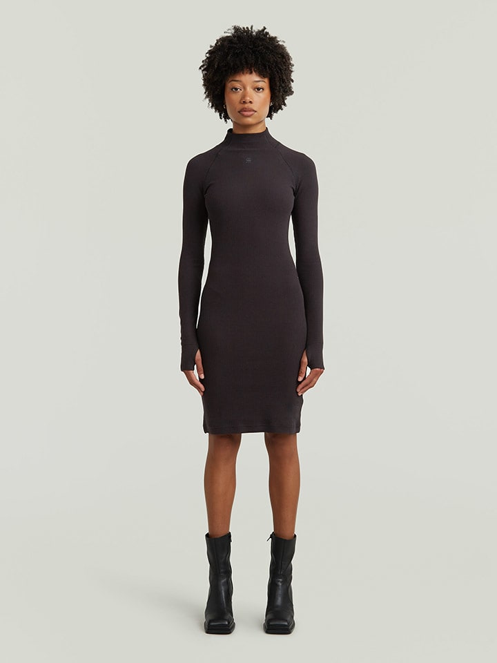 Šaty G-Star Schwarz 5506633 Kleid in Schwarz - 3