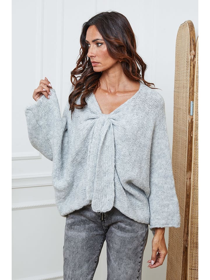 Sveter So Cachemire Grau 6212938 Pullover "Chiwel" in Grau - 2
