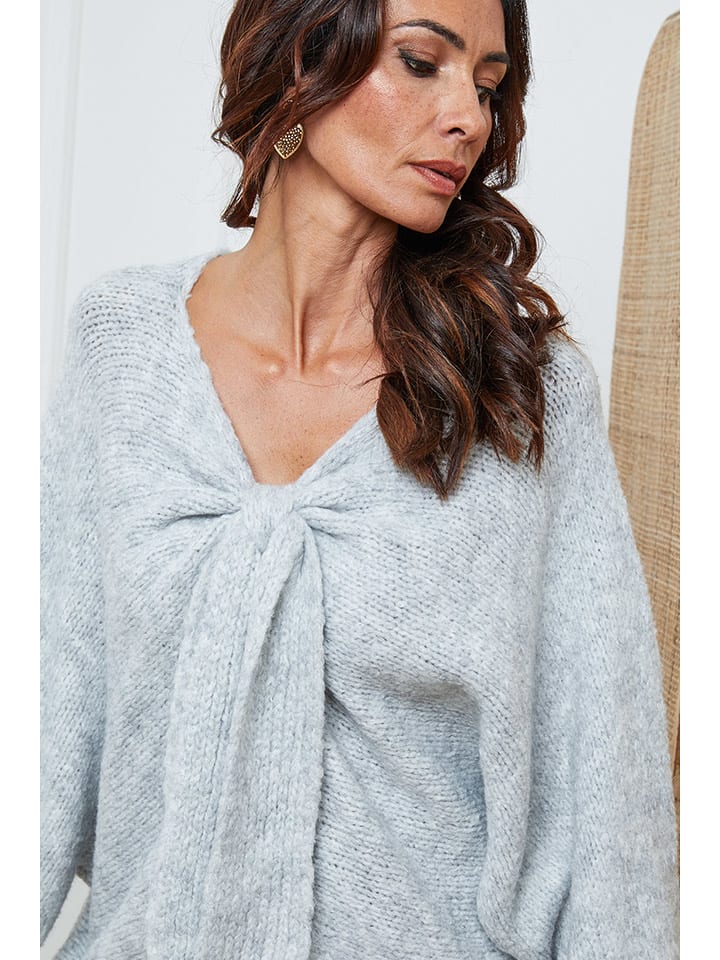 Sveter So Cachemire Grau 6212938 Pullover "Chiwel" in Grau - 4
