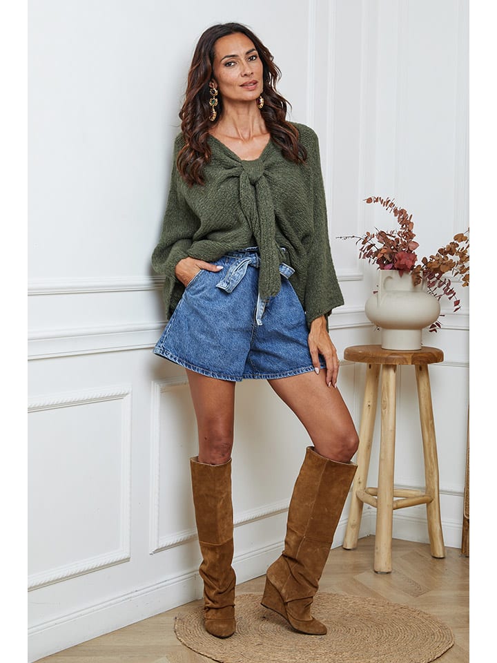 Sveter So Cachemire Khaki 5470679 Pullover "Chiwel" in Khaki - 5