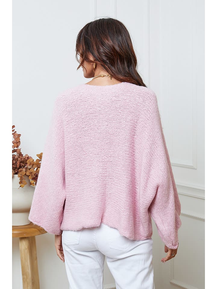 Sveter So Cachemire Rosa 3445475 Pullover "Chiwel" in Rosa - 3