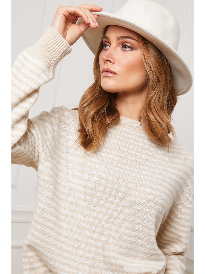 Sveter So Cachemire Beige 2687904 Pullover "Dweg" in Beige - 4