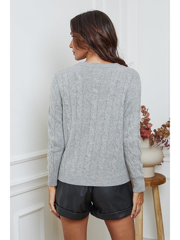 Sveter So Cachemire Grau 9703631 Pullover "Kirem" in Grau - 3