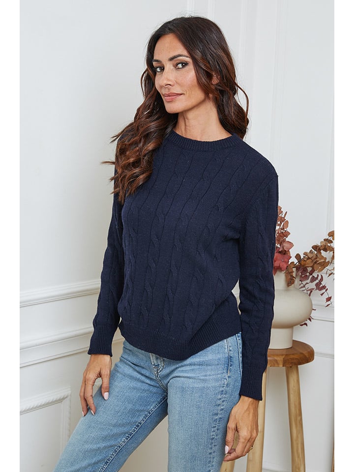 Sveter So Cachemire Dunkelblau 1095171 Pullover "Kirem" in Dunkelblau - 2
