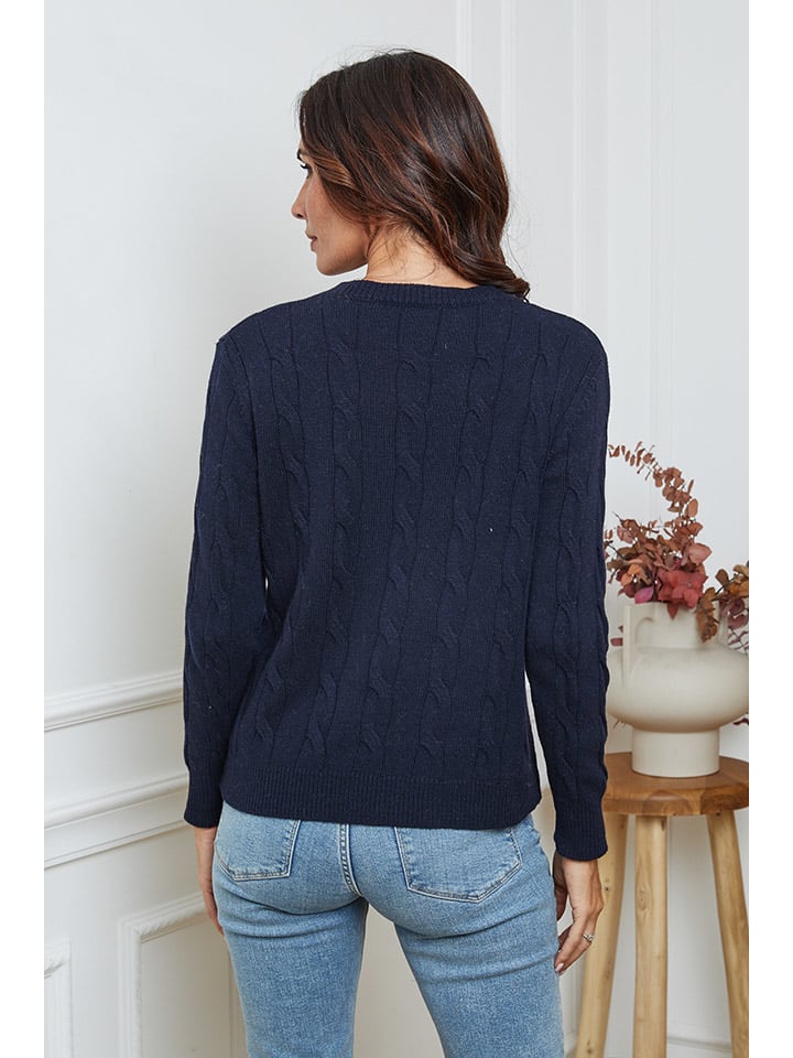 Sveter So Cachemire Dunkelblau 1095171 Pullover "Kirem" in Dunkelblau - 3