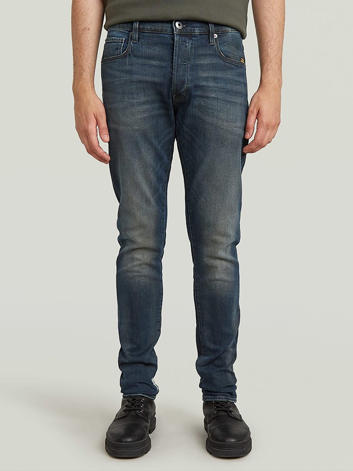 Rifle G-Star Dunkelblau 3890414 Jeans "3301" - Slim fit - in Dunkelblau - 1