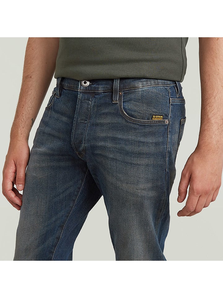 Rifle G-Star Dunkelblau 3890414 Jeans "3301" - Slim fit - in Dunkelblau - 5
