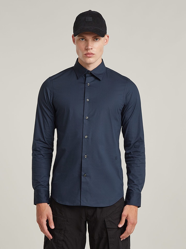 Košeľa G-Star Dunkelblau 5942794 Hemd - Slim fit - in Dunkelblau - 1
