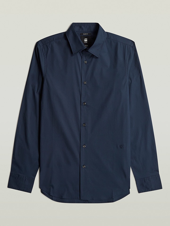 Košeľa G-Star Dunkelblau 5942794 Hemd - Slim fit - in Dunkelblau - 4