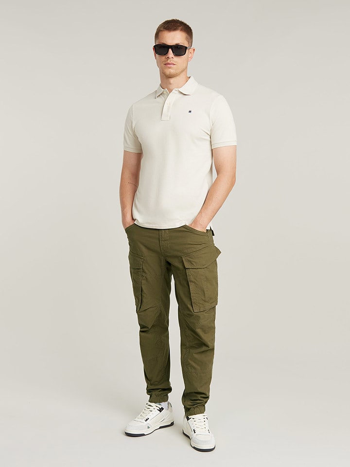 Nohavice G-Star Khaki 4531861 Cargohose in Khaki - 3