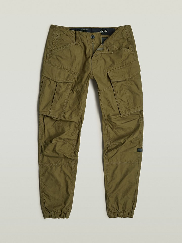 Nohavice G-Star Khaki 4531861 Cargohose in Khaki - 4