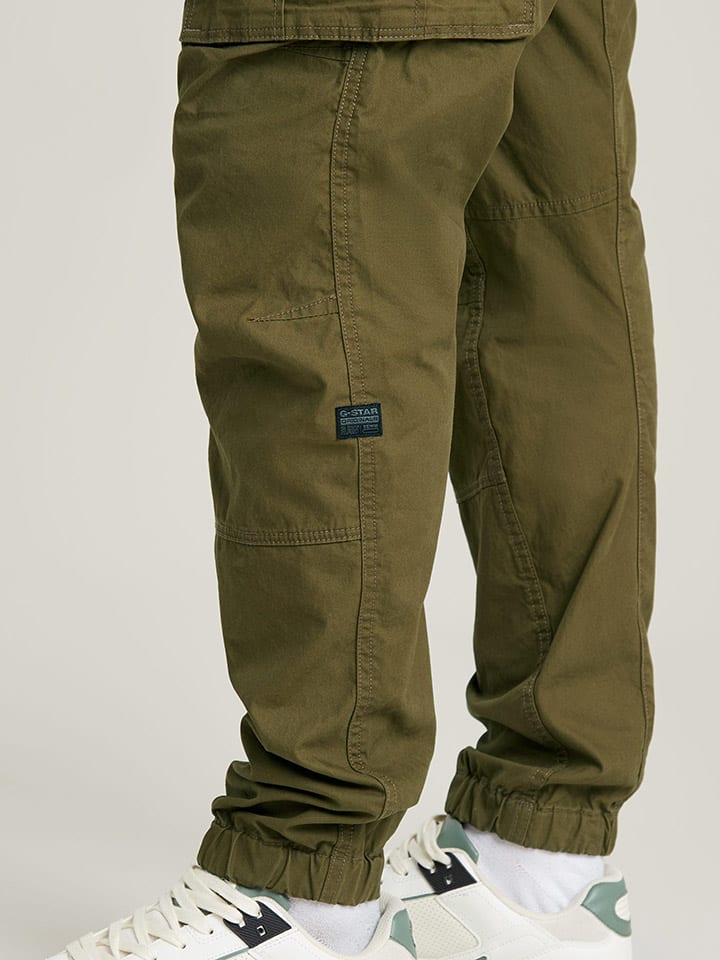 Nohavice G-Star Khaki 4531861 Cargohose in Khaki - 6