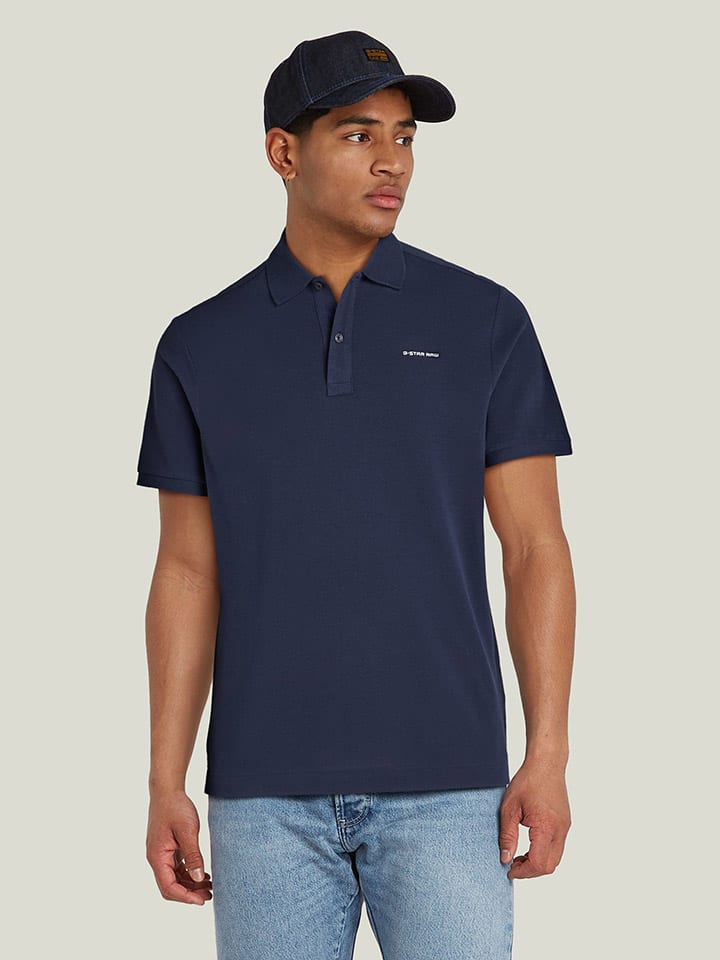 Tričko G-Star Dunkelblau 7638358 Poloshirt in Dunkelblau - 1