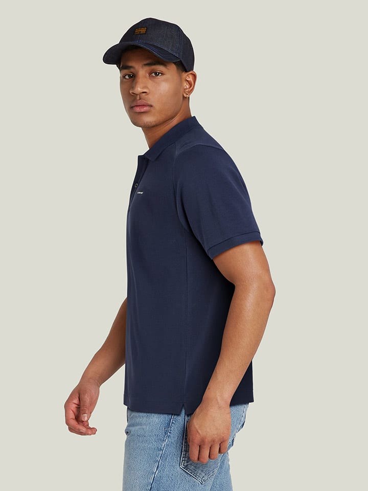 Tričko G-Star Dunkelblau 7638358 Poloshirt in Dunkelblau - 2