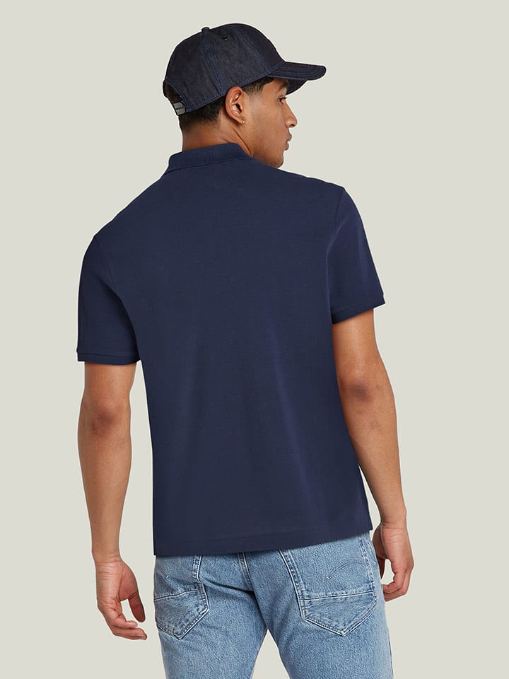 Tričko G-Star Dunkelblau 7638358 Poloshirt in Dunkelblau - 3