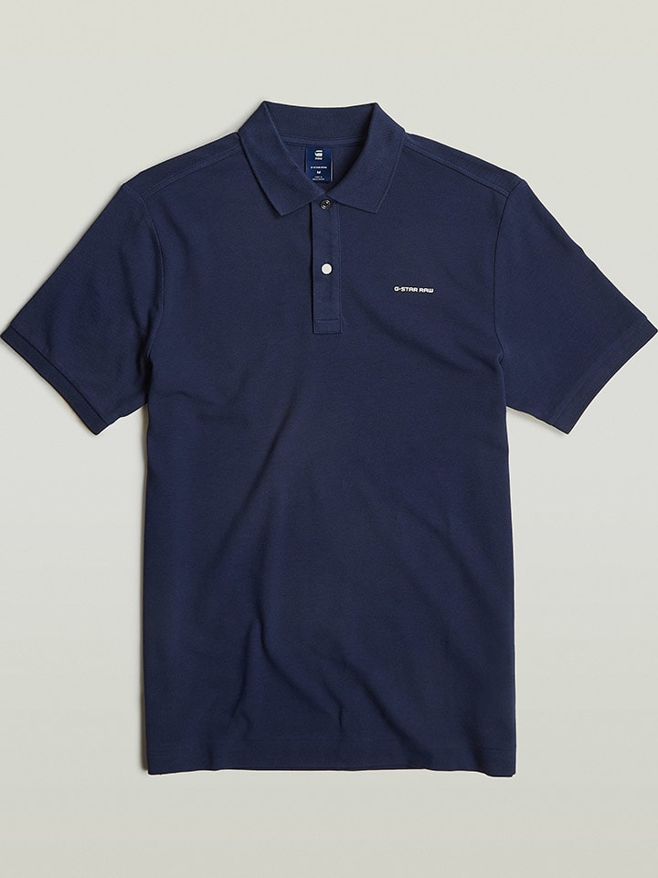 Tričko G-Star Dunkelblau 7638358 Poloshirt in Dunkelblau - 4