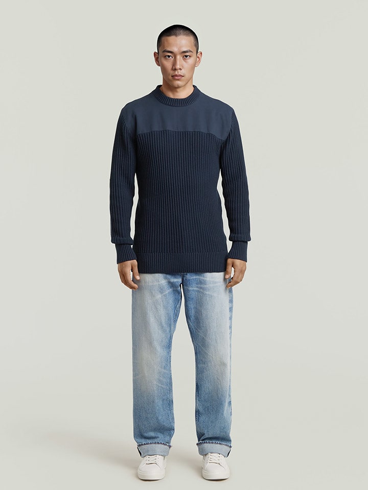 Sveter G-Star Dunkelblau 8207455 Pullover in Dunkelblau - 3