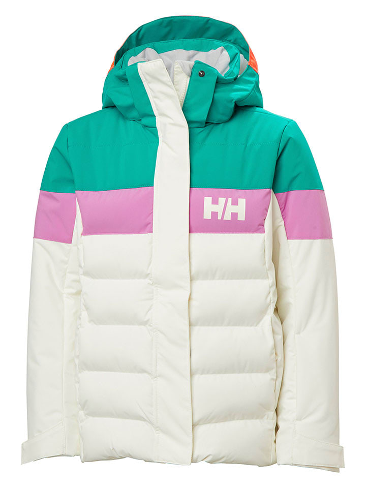 Helly Hansen Creme/ Lila/ Türkis 2591328 Ski-/ Snowboardjacke "Diamond" in Creme/ Lila/ Türkis - 1