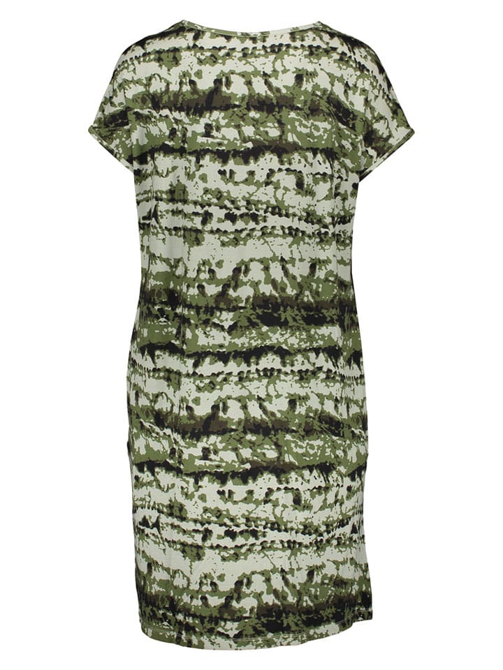 Šaty Heine Schwarz/ Khaki 5269882 Kleid in Schwarz/ Khaki - 2