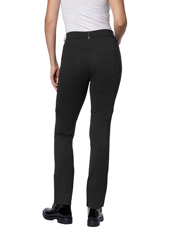 Nohavice Heine Schwarz 9351363 Kunstlederhose in Schwarz - 4