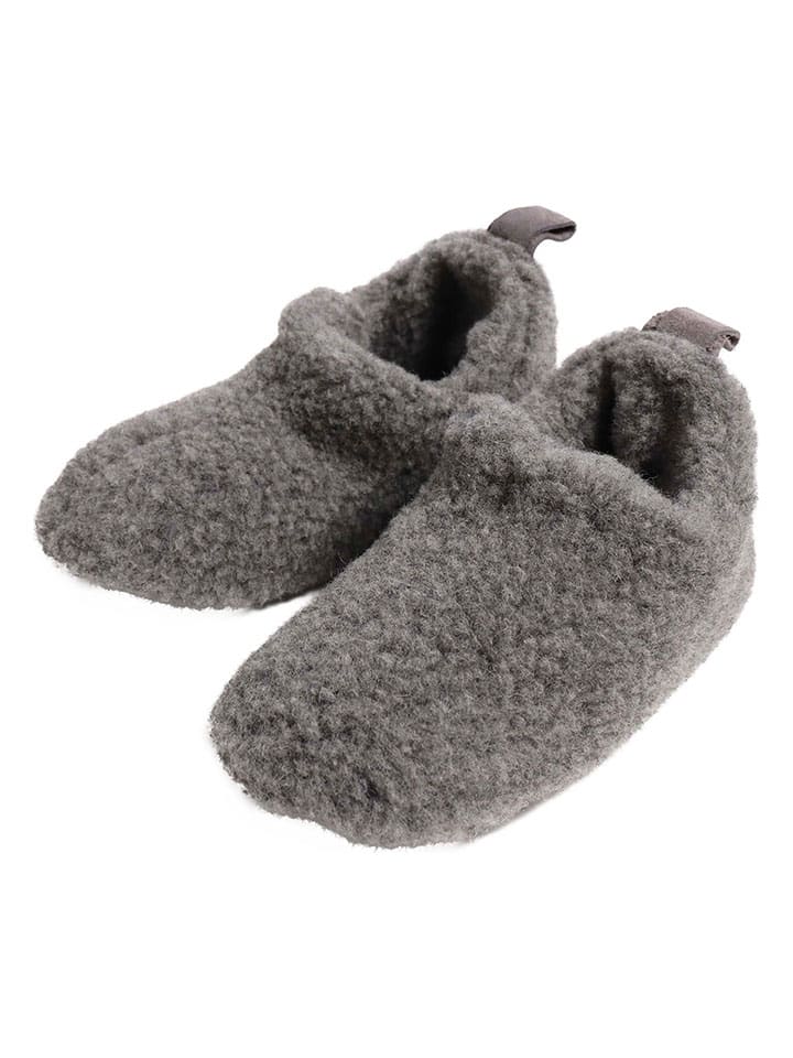Kaiser Naturfellprodukte Grau 4651615 Hausschuhe "Cody" in Grau - 1