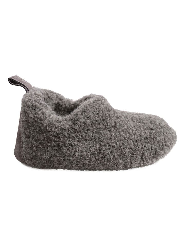 Kaiser Naturfellprodukte Grau 4651615 Hausschuhe "Cody" in Grau - 2